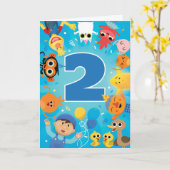 Super Simpele Confetti Verjaardagskaart voor Kinde Kaart (Gele Bloem)