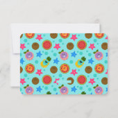 Super Simpele Verdoofde Bumble Zomer Verjaardag Bedankkaart (Achterkant)