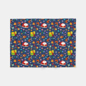 Super Simple Rhymington Holiday Fleece Deken (Voorkant (Horizontaal))