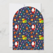 Super Simple Rhymington Winter Nederland Verjaarda Kaart (Achterkant)