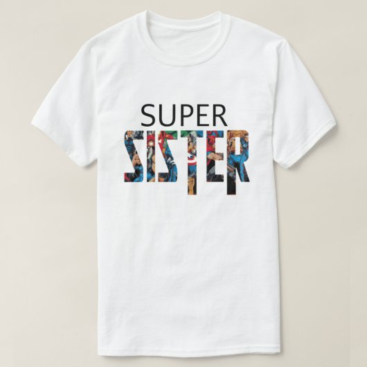 Super sister t-shirt (Design voorkant)