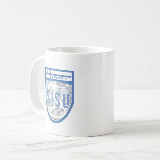 Super Sisu in een Mok (Voorkant links)