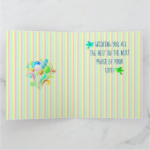 Super Size Gepersonaliseerde Pensioen Kaart (Binnen)