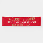 Super Sized! DOUANE-klasse reünie banner (Horizontaal)