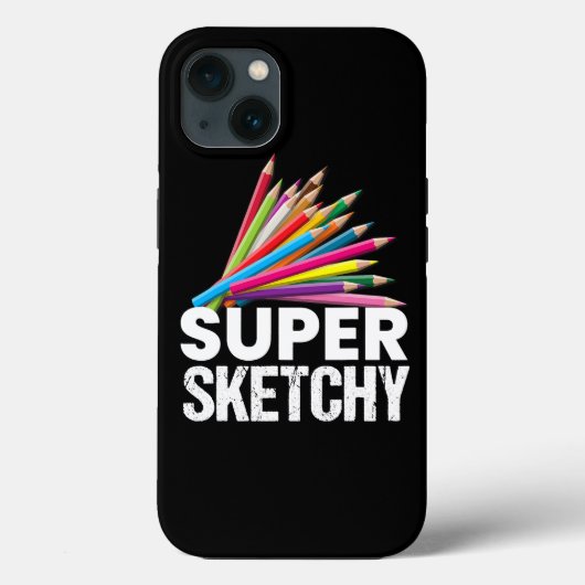 Super Sketchy I Tekenaar Tekenaar Tekenaar Schetse Case-Mate iPhone Case (Achterkant)