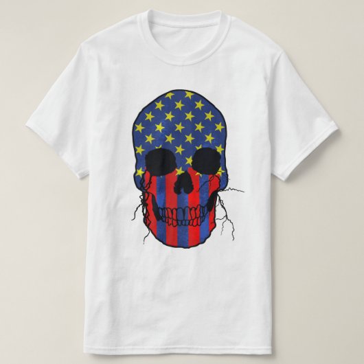 Super Skull Warrior T-shirt (Design voorkant)
