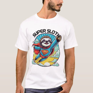 Super Sloth – Grappig en Schattig Luiaard Ontwerp T-shirt