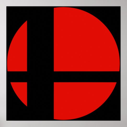 Super Smash Bros Poster (Voorkant)