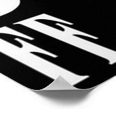 Super Smash Bros Ultimate-reeks Logo White Ico Poster (Hoek)