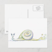 Super Snail Briefkaart (Voorkant / Achterkant)