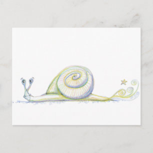 Super Snail Briefkaart