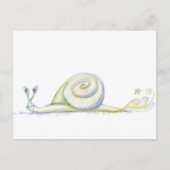 Super Snail Briefkaart (Voorkant)