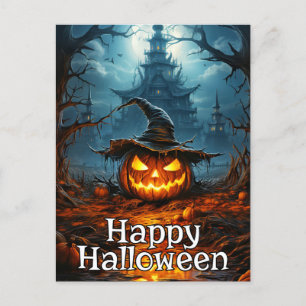 Super snode pompoen   Happy Halloween Briefkaart
