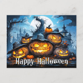 Super snode pompoenen | Happy Halloween Briefkaart