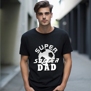 Super Soccer Dad Football Sporty Father T-shirt