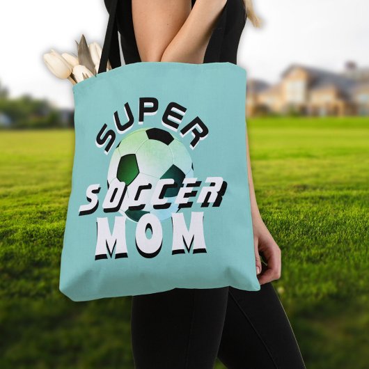Super Soccer Mam Sport Moederdag Tote Bag