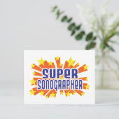 Super Sonographer Briefkaart (Staand voorkant)