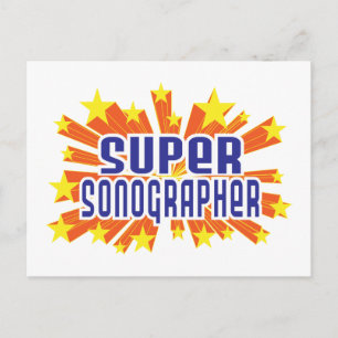 Super Sonographer Briefkaart