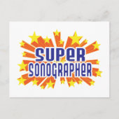 Super Sonographer Briefkaart (Voorkant)