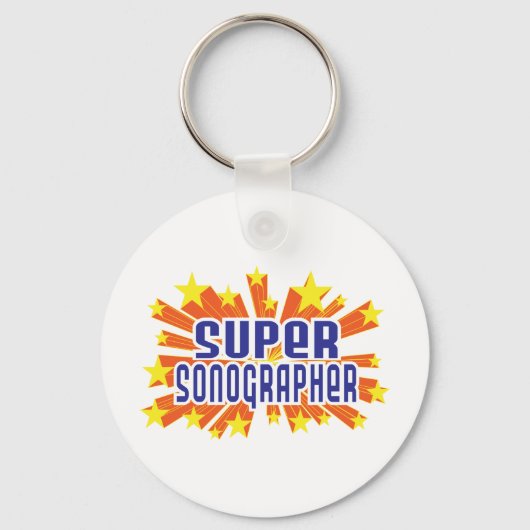 Super Sonographer Sleutelhanger (Voorkant)