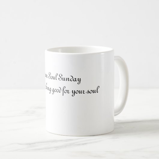 Super Soul Sunday Koffiemok (Voorkant rechts)