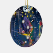 Super Space Flipperkast Keramisch Ornament (Rechts)