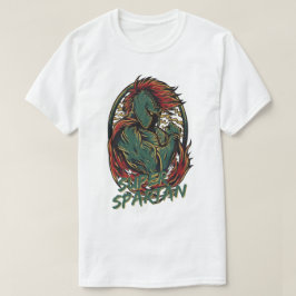 Super Spartaanse krijger helm Oud-Grieks vintage T-shirt