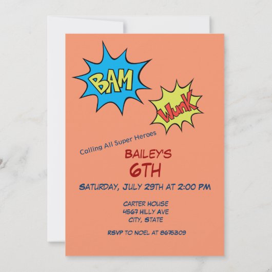 Super Special Kinder 🌟 Grootste Superheld Kaart (Achterkant)