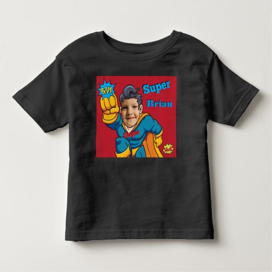 Super Special Kinder 🌟 Grootste Superheld Kinder Shirts (Voorkant)