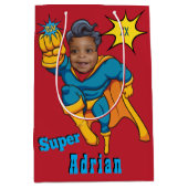 Super Special Kinder 🌟 Grootste Superheld Medium Cadeauzakje (Voorkant)