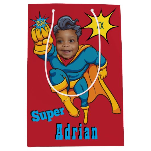 Super Special Kinder 🌟 Grootste Superheld Medium Cadeauzakje (Voorkant)