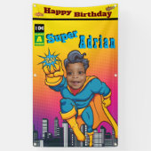 Super Special Kinder 🌟 Grootste Superheld Spandoek (Verticaal)