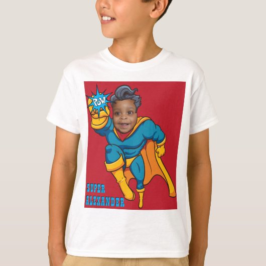 Super Special Kinder 🌟 Grootste Superheld T-shirt (Voorkant)