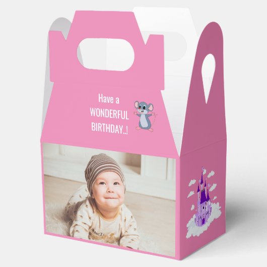 Super Special LITTLE BO PEEP Foto Bedankdoosjes (Geopend)