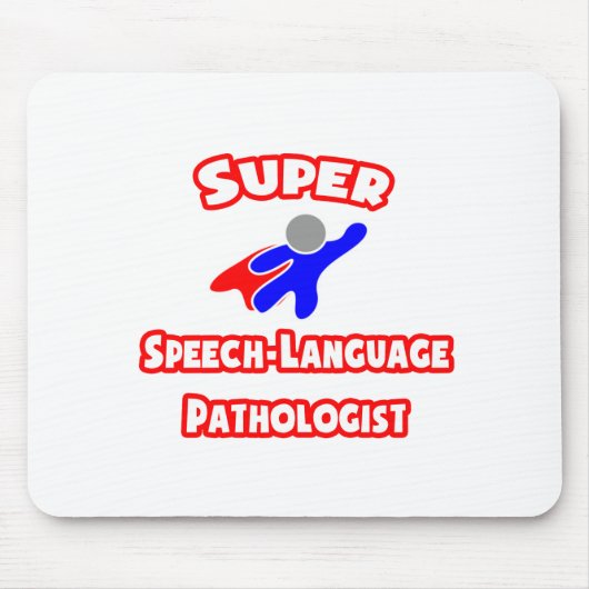 Super Speech Language Patholoog Muismat (Voorkant)