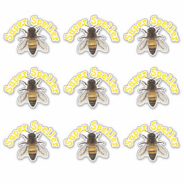 Super Speller Spelling Bee Sticker