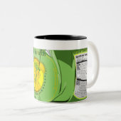 Super Spinach Canned Tweekleurige Koffiemok (Voorkant rechts)