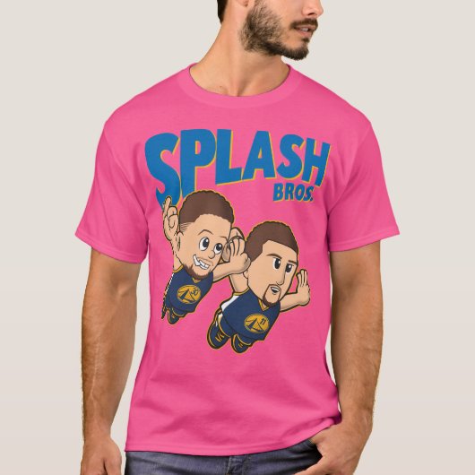 Super Splash Bros 3 T-shirt (Voorkant)