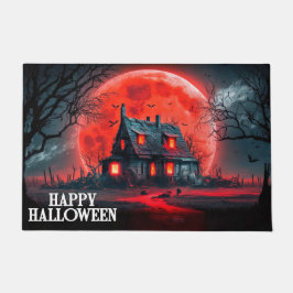 Super Spooky Halloween Haunted House Deurmat
