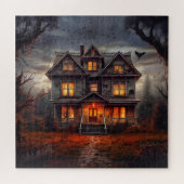Super Spooky Haunted House Legpuzzel (Horizontaal)