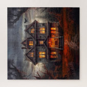 Super Spooky Haunted House Legpuzzel (Verticaal)