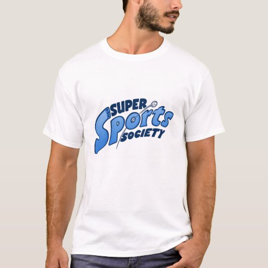 Super Sportvereniging Volwassene T-shirt (Voorkant)