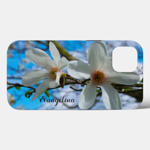 Super Spring Magnolia Blossom - Aangepaste naam Case-Mate iPhone Case
