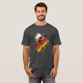 Super sprint arcade kunst T-shirt (Voorkant volledig)