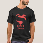 Super Squad Superhero Gift Familie Kerstkostuum T-shirt (Voorkant)