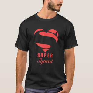 Super Squad Superhero Gift Familie Kerstkostuum T-shirt