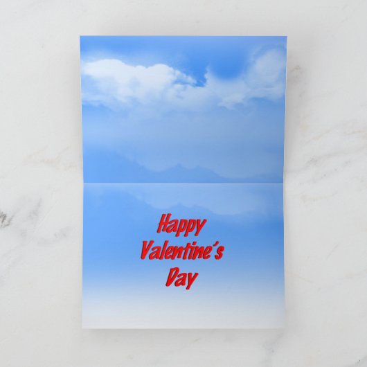 Super Squirrel Valentijn Delivery Service Feestdagen Kaart (Binnen)