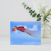 Super Squirrel Valentijn Delivery Service Feestdagenkaart (Staand voorkant)