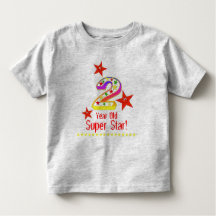 Super Star 2e verjaardag Shirt voor jongens