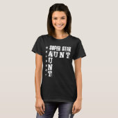 Super Star AUNT met runge Stars 6 T-shirt (Voorkant volledig)